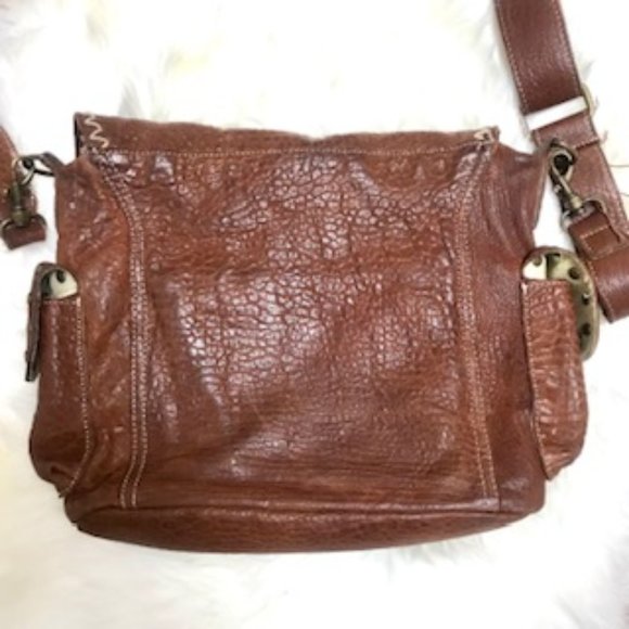 Fleur-de-lis Royal Plush Leather Bag - Picture 4 of 15